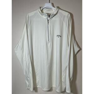 Callaway Men's Golf Weather Series Lightweight Quarter Zip Jacket Size M - USED